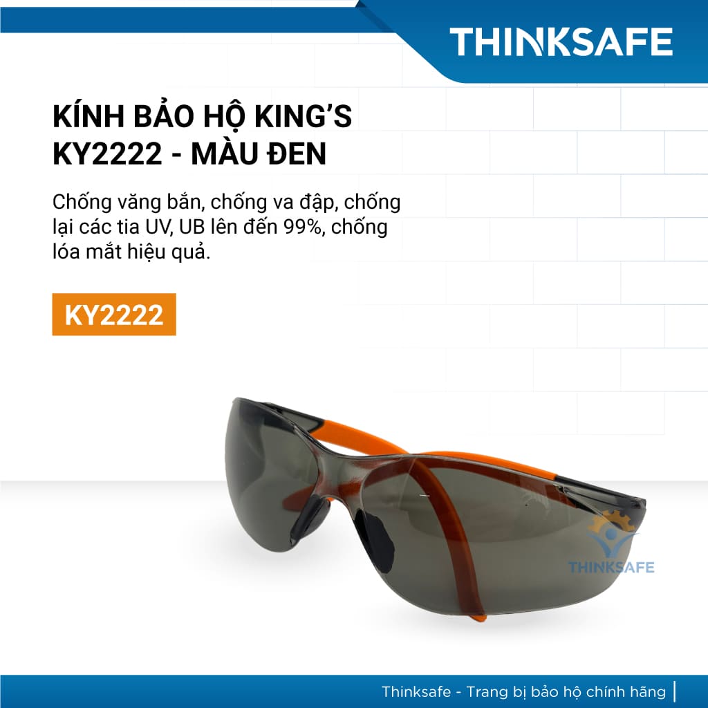 Kính bảo hộ King’S KY2222 Chống tia Uv