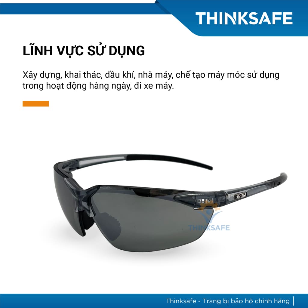 Kính bảo hộ King’s Ky711 Chống tia Uv