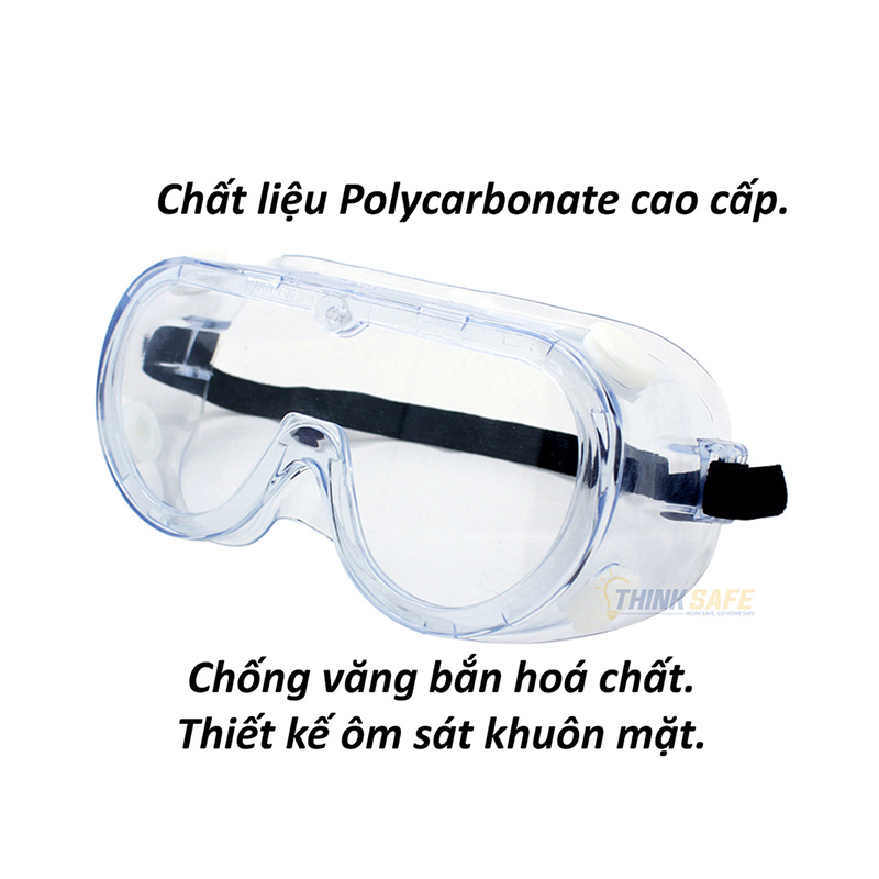 Kính bảo hộ chống hóa chất 3M 334