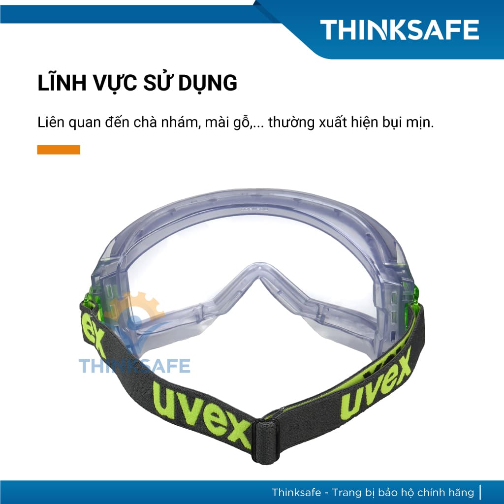 Kính chống hoá chất UVEX 9301906