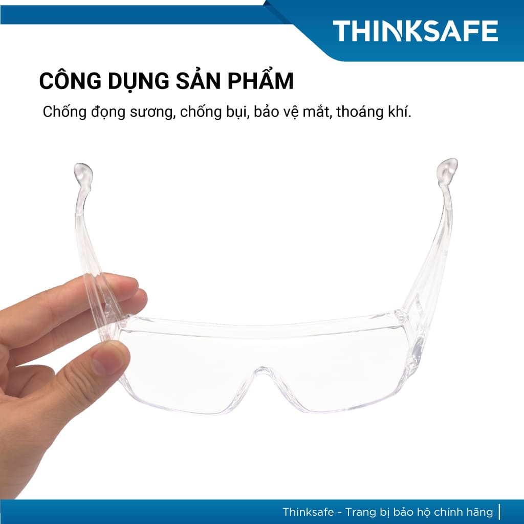 Kính bảo hộ Deltaplus Piton 2 | Dùng được với kính cận