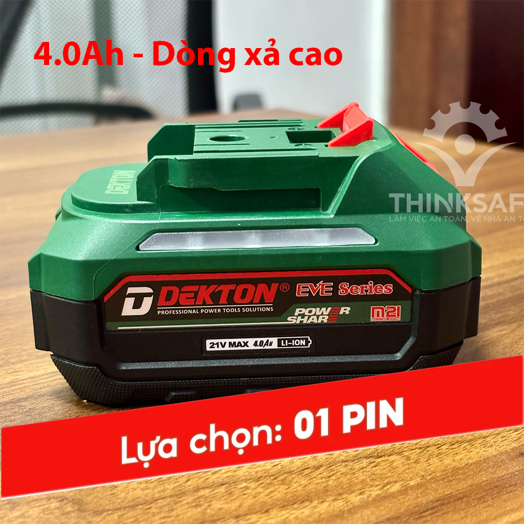 Pin 21V Dekton 4.0Ah