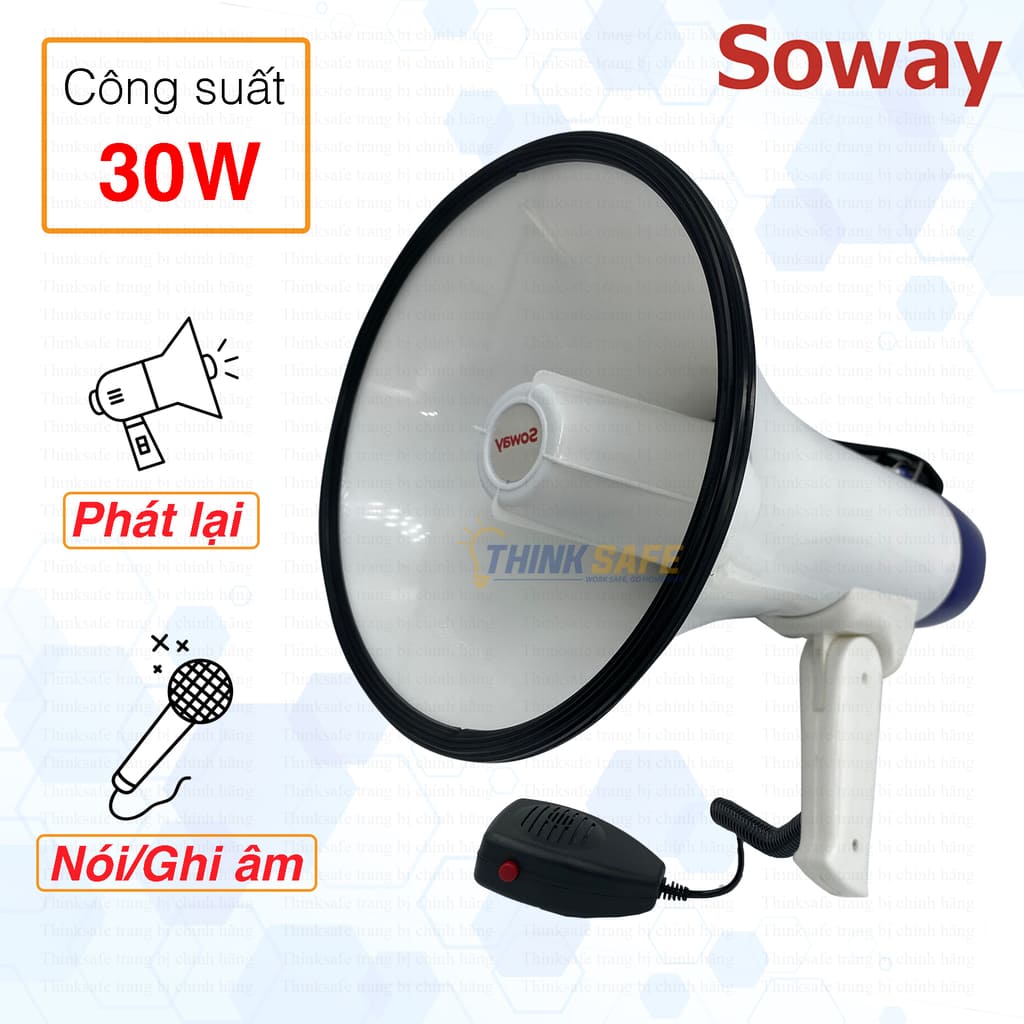 Loa PCCC Phát Thanh Cầm Tay Hty 16S-Soway PCCC