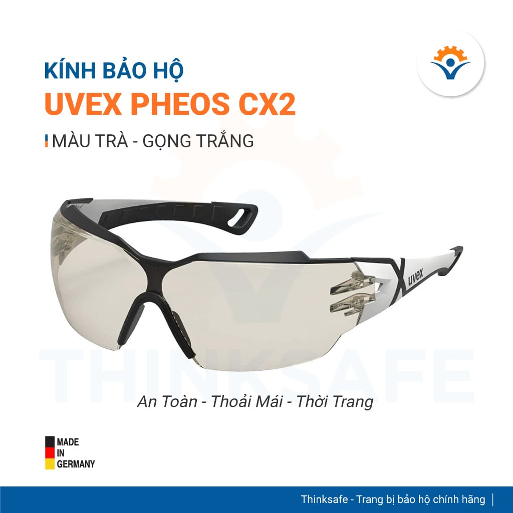 Kính bảo hộ Uvex Pheos CX2 6 Màu