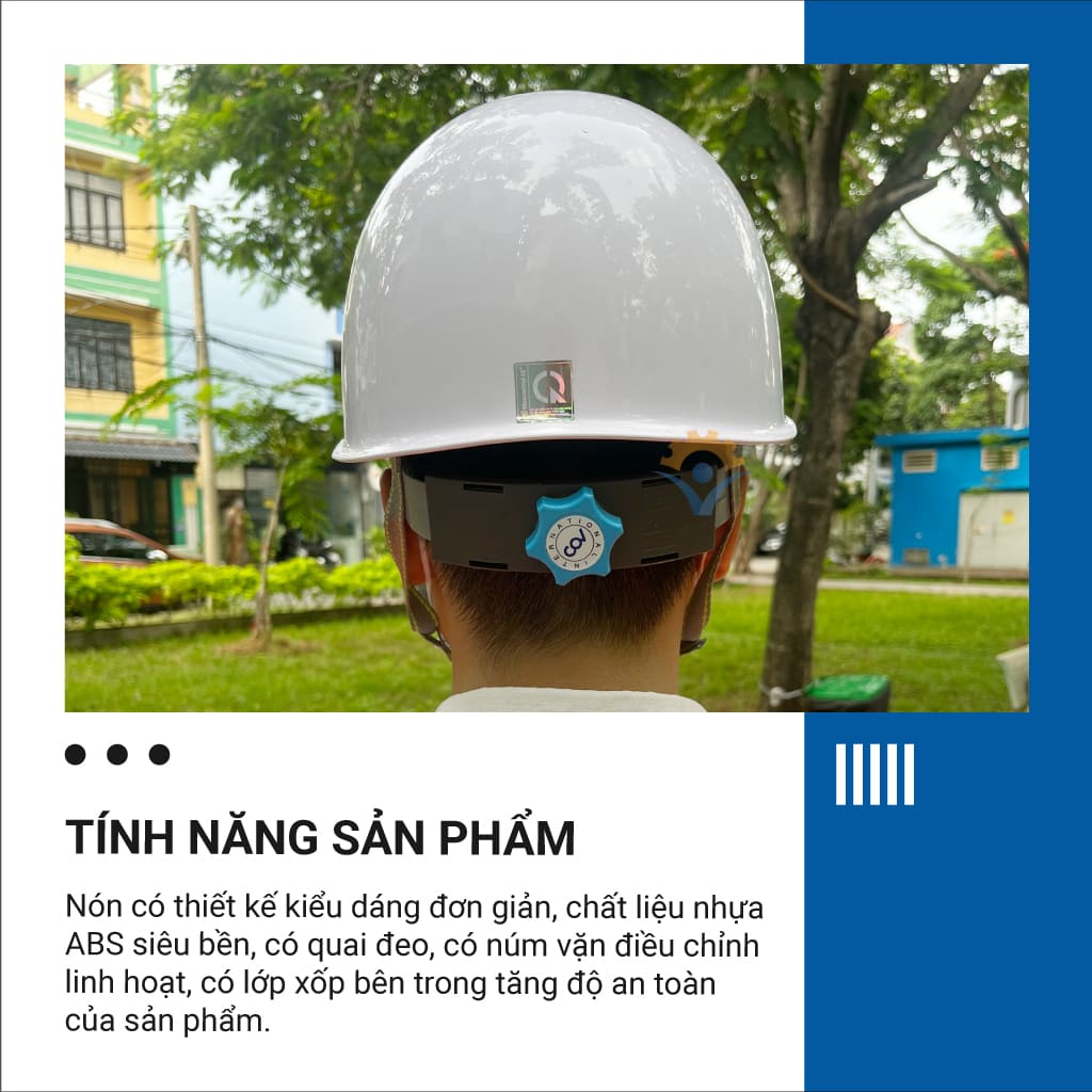 Mũ bảo hộ tròn COV HF007