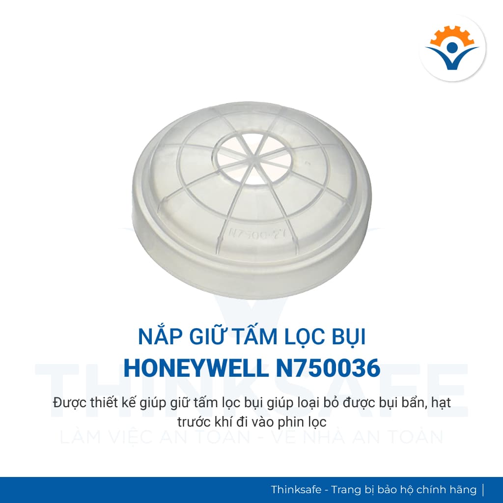 Nắp giữ tấm lọc bụi Honeywell N750036 cho mặt nạ phòng độc North