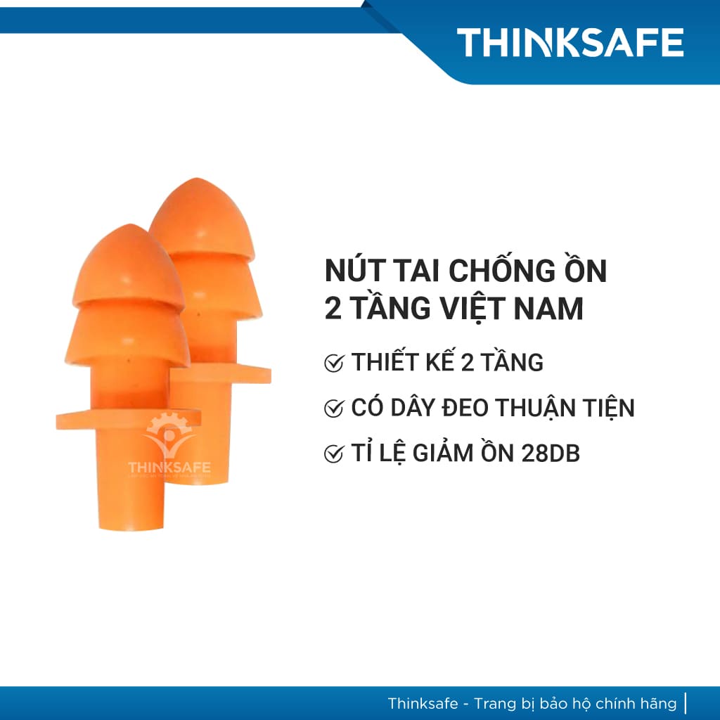 Nút tai chống ồn Việt Nam (Có Hộp)