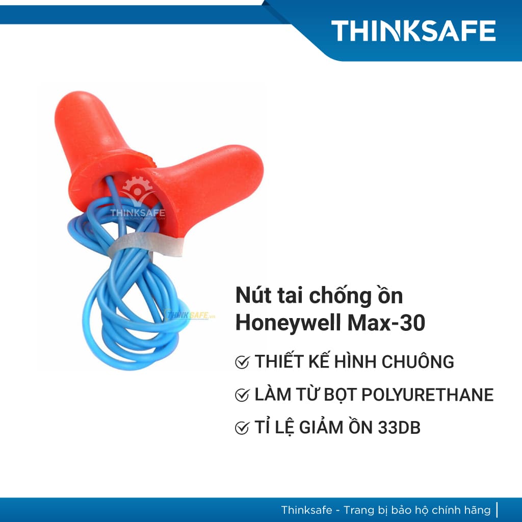 Nút tai chống ồn Honeywell Max30 giảm ồn