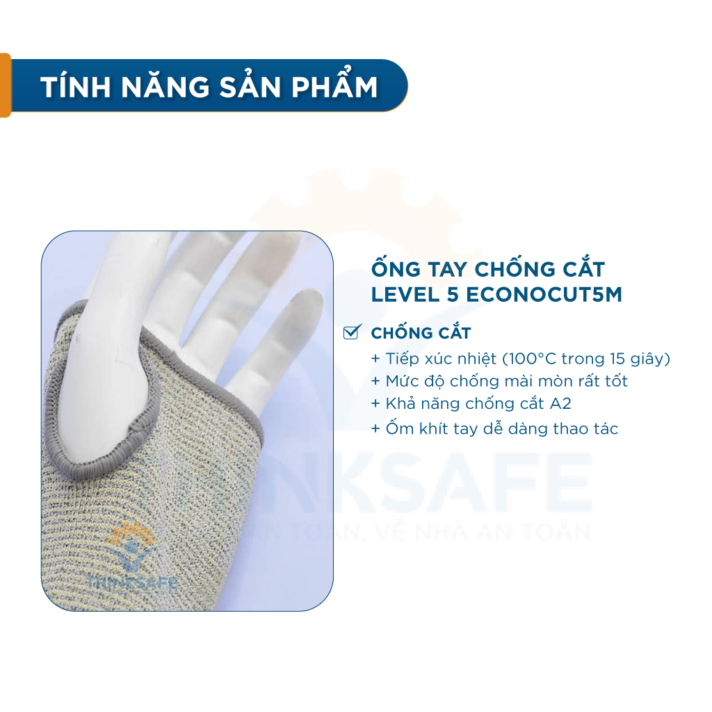 Ống tay chống cắt Delta Plus Venicut5M