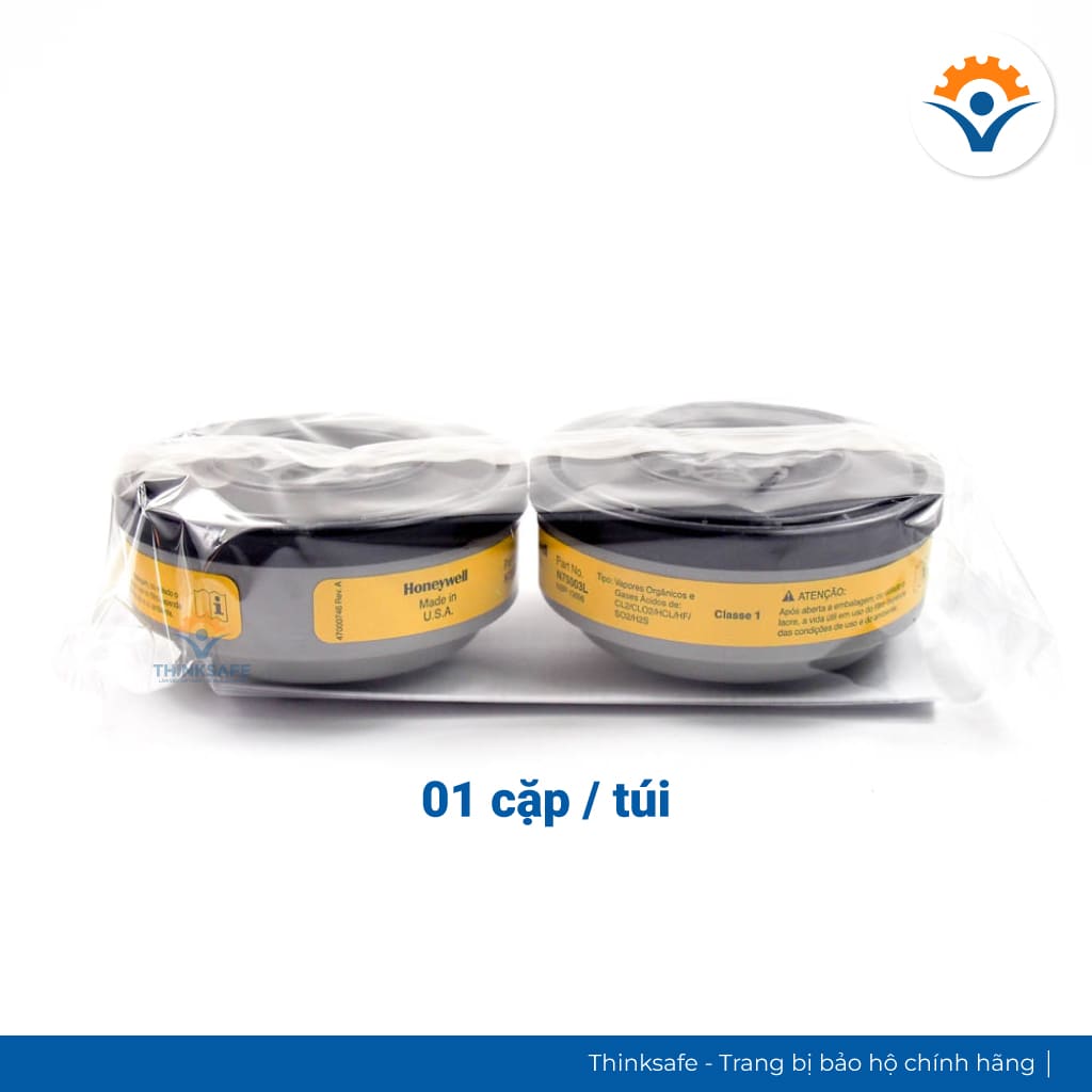 Phin lọc hơi hữu cơ và axit Honeywell N75003L