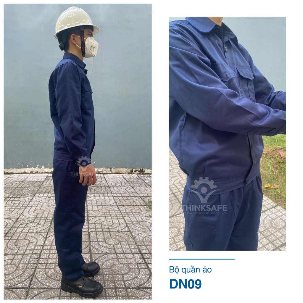 Quần áo bảo hộ lao động Kaki TSD06