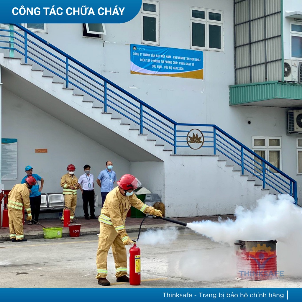 Quần áo PCCC theo Thông Tư 48, Trang bị bảo hộ phòng cháy chữa cháy