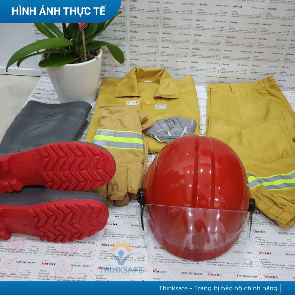 Quần áo PCCC theo Thông Tư 48, Trang bị bảo hộ phòng cháy chữa cháy