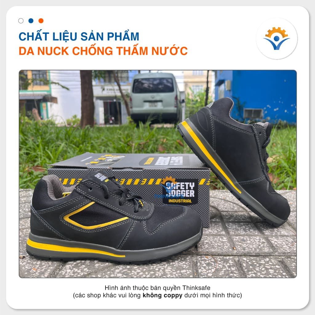 Giày bảo hộ cao cấp Jogger Turbo chống đinh, chống tĩnh điện, siêu nhẹ, chịu nhiệt 300 Giày Jogger chính hãng- THINKSAFE