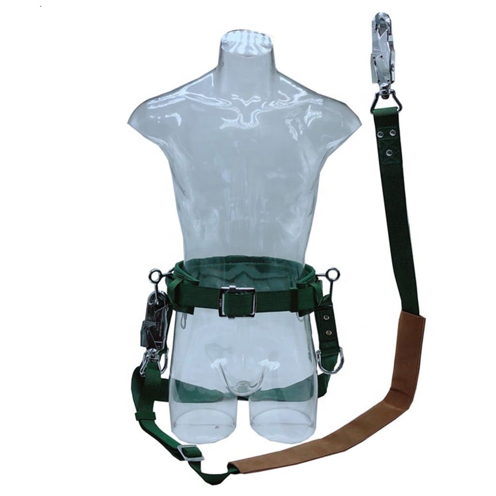 Dây đai an toàn quàng trụ điện lực ADELA trang bị thợ điện leo trụ - THINKSAFE