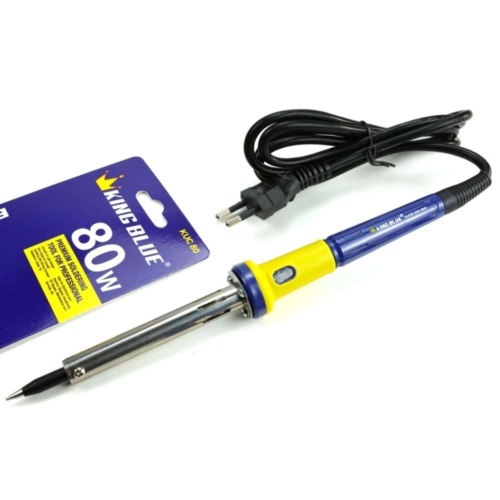 Mỏ hàn thiếc KingBlue KUC40/60/80 công suất 40-80W, chất liệu hợp kim thép Mỏ hàn chì nối vi mạch, linh kiện điện tử