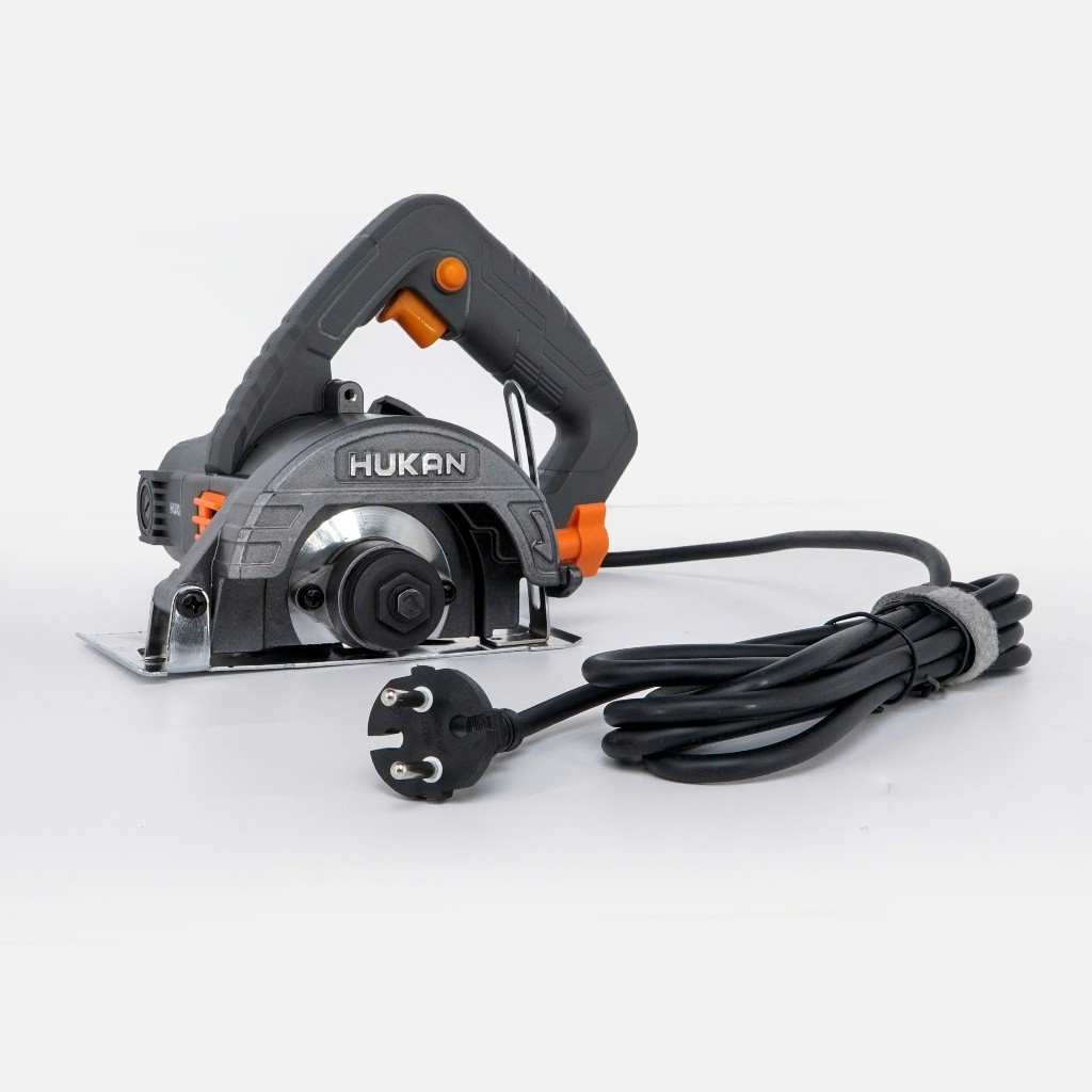 Máy cắt gạch cầm tay HUKAN G2-MC6961 công suất 1450W, Lưỡi cắt 110mm, tốc độ không tải 12500 vòng phút