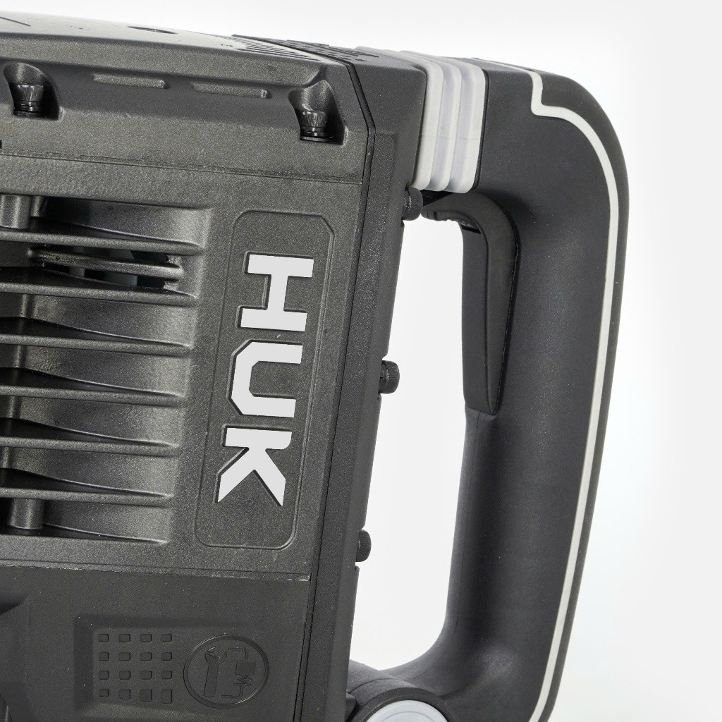 Máy đục bê tông HUKAN G3-HUK65 công suất 2200W, lực đập 65J Có giảm rung chấn, Tốc độ đập 1950 lần/phút