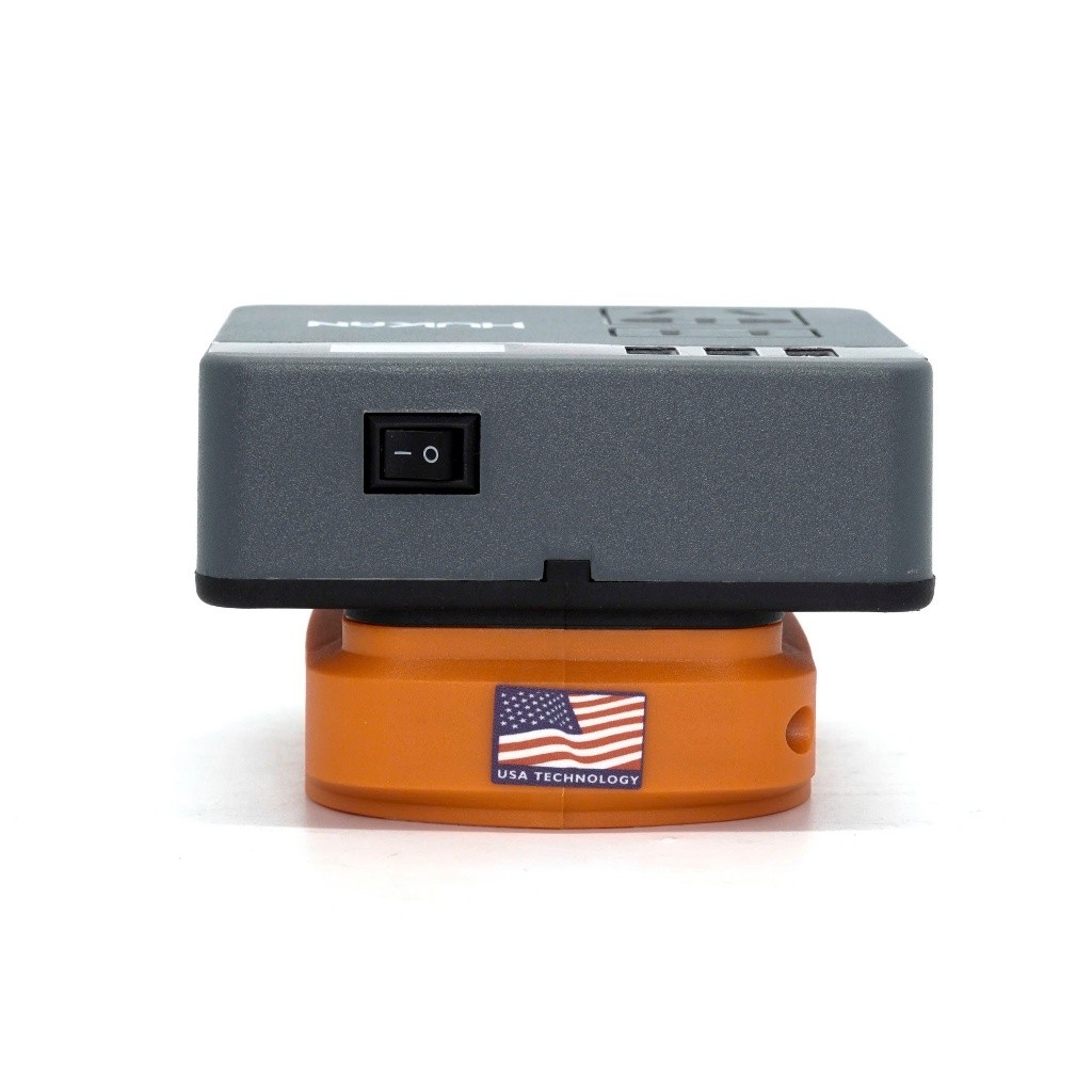 Đế chuyển nguồn điện pin 18-28V sang điện 220V HUKAN HM21-G1-SI0200, Chân pin phổ thông 4cm