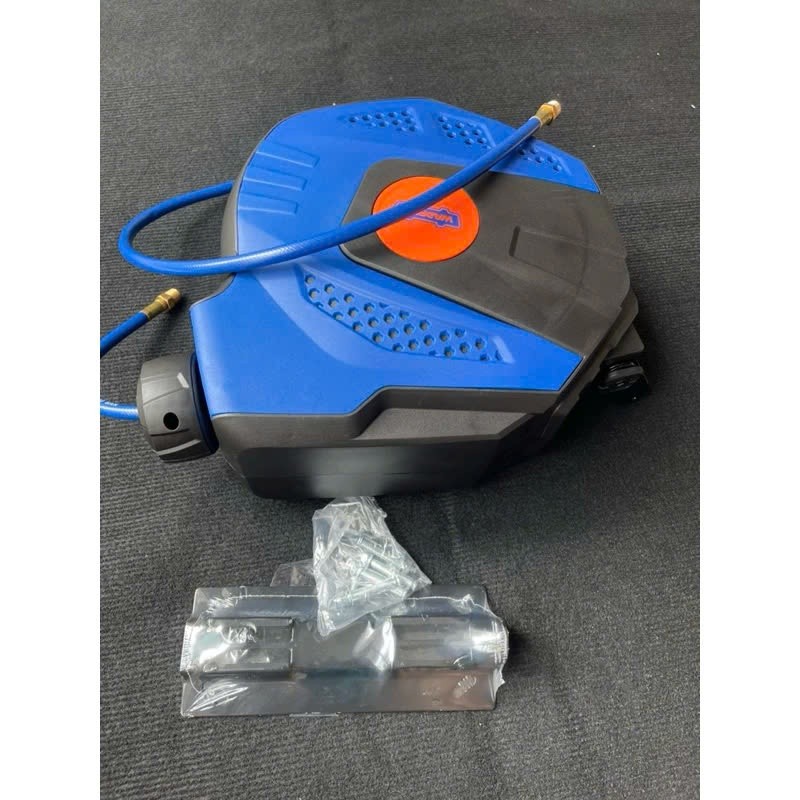 Cuộn dây hơi tự rút 14m WADFOW WAZ3515 kích thước ống 1/4 inch, ống pvc áp suất làm việc 250psi, có khóa an toàn