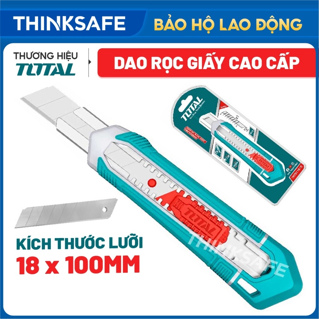 Dao rọc giấy 179mm Total THT511815