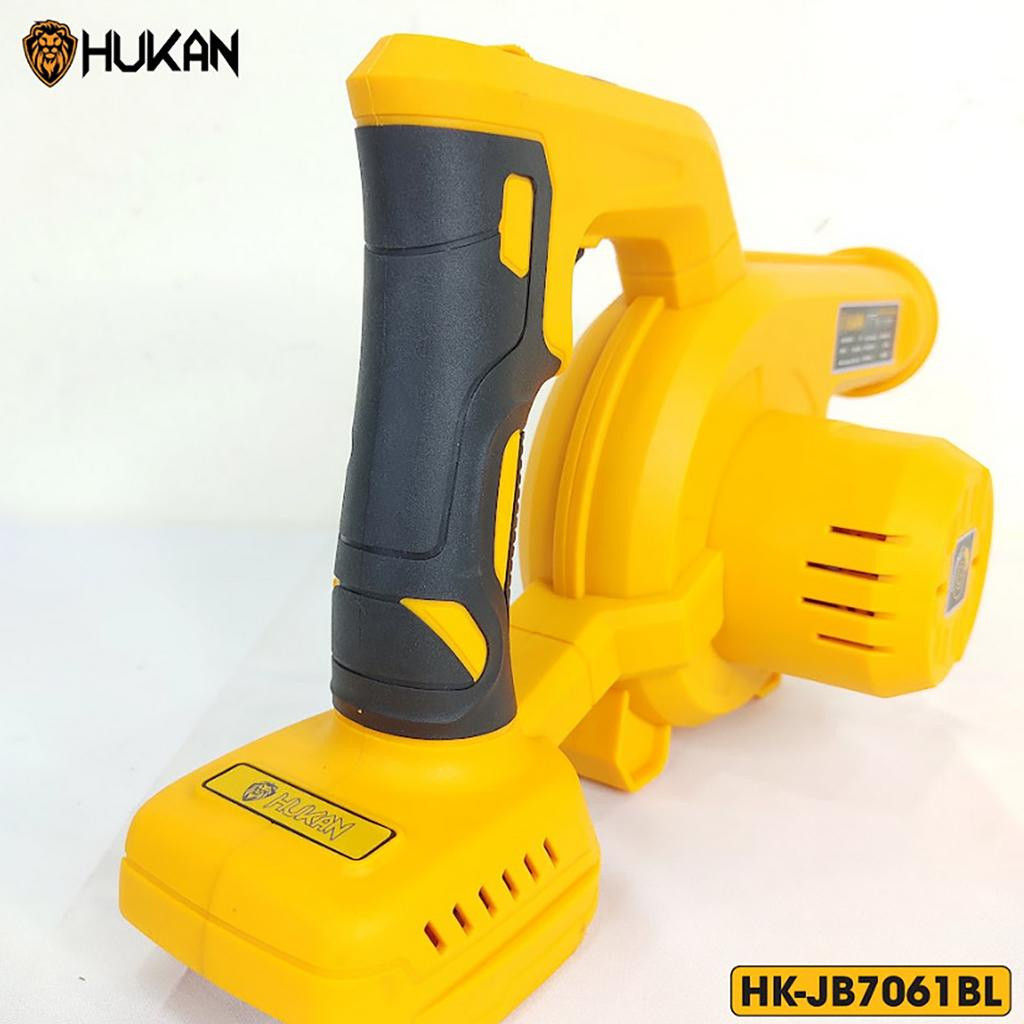 Máy thổi và hút bụi pin 21V HUKAN HK-JB7061BL, động cơ không chổi than, 6 cấp độ chỉnh gió Máy thổi lá - Thinksafe