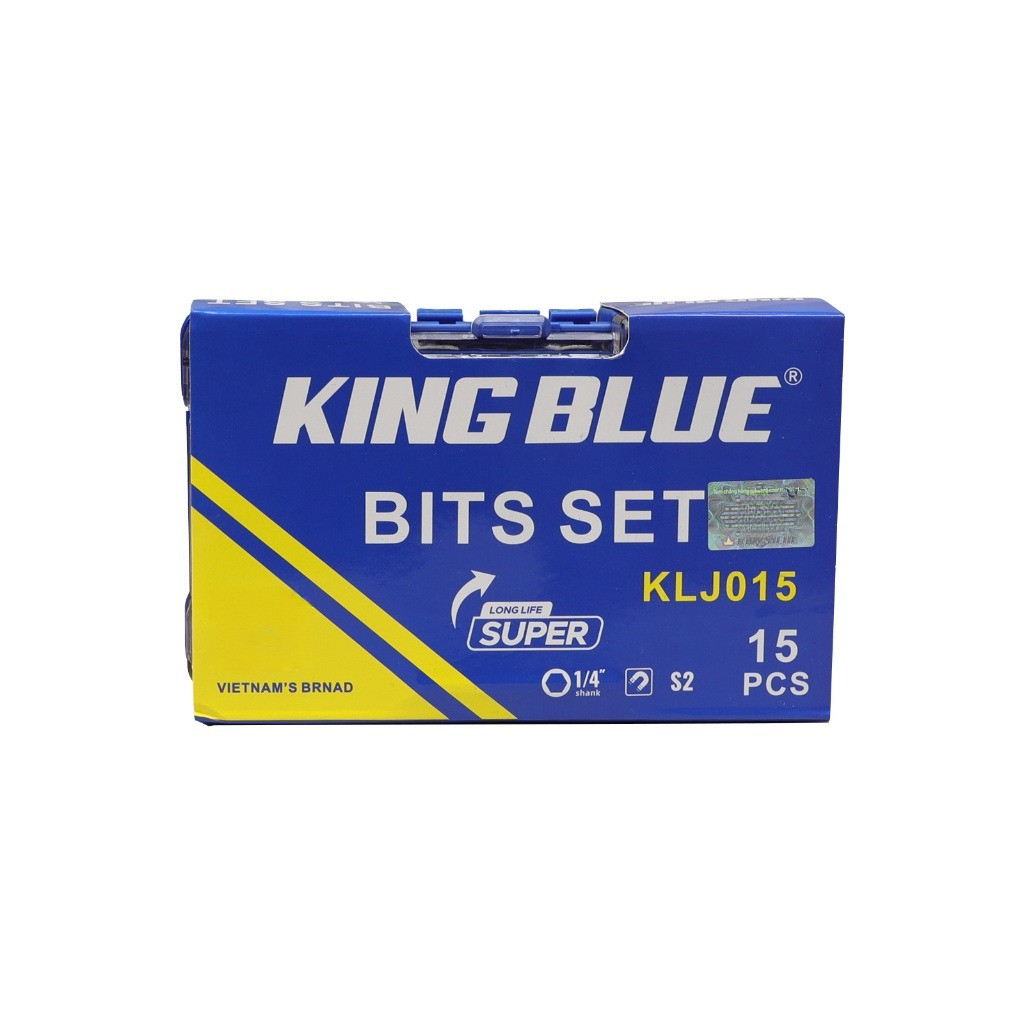 Bộ mũi khoan đa năng 15 chi tiết KingBlue KLJ015