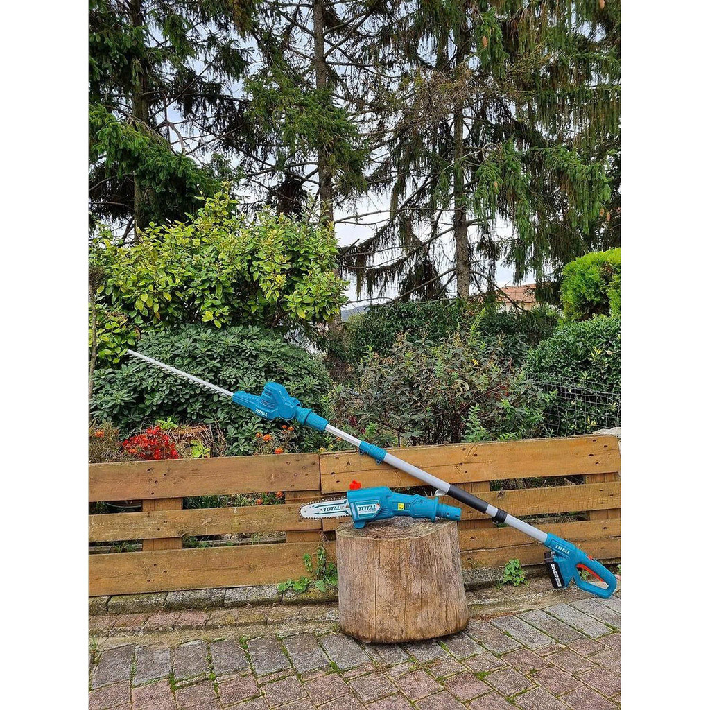 [Giảm 50%] Bộ combo máy cưa cành và máy cắt hàng rào dùng pin P20S 20V TOTAL TPTS201681 đã kèm pin sạc