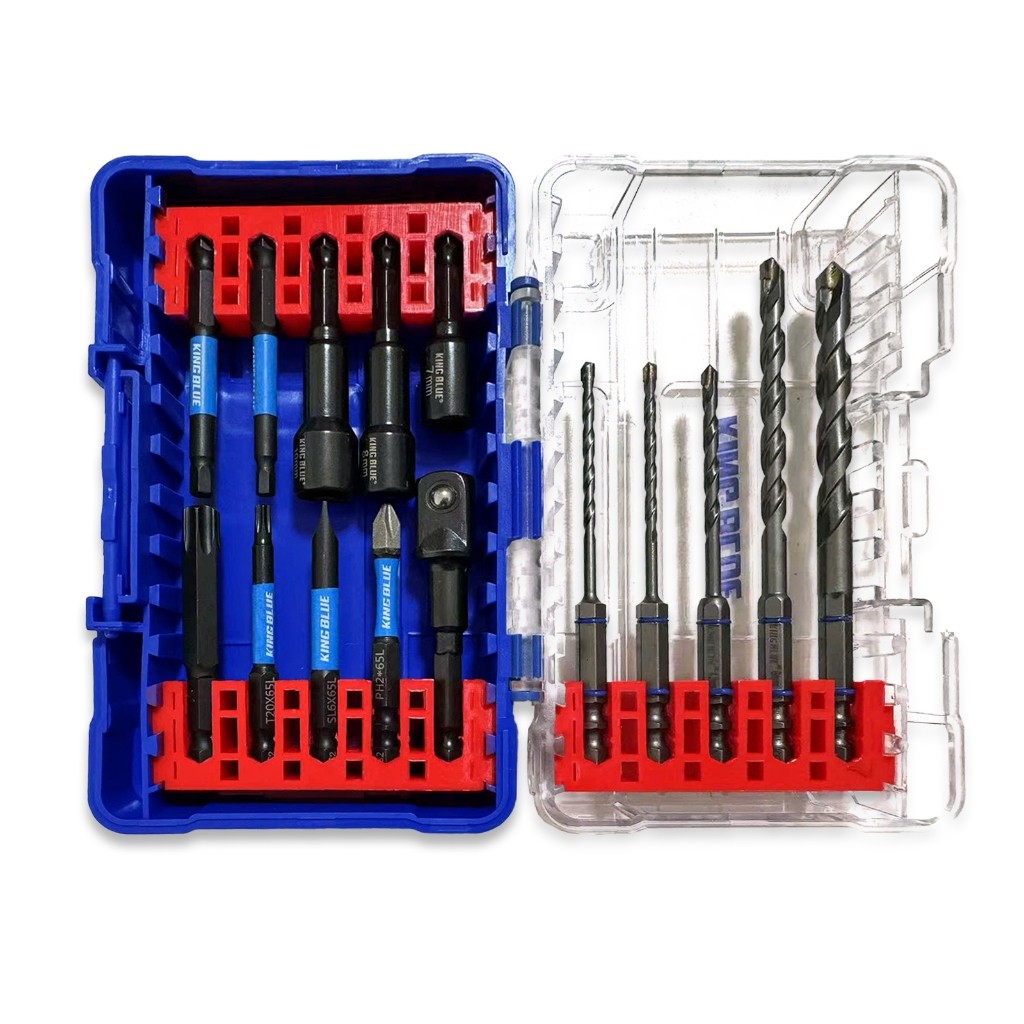 Bộ mũi khoan đa năng 15 chi tiết KingBlue KLJ015