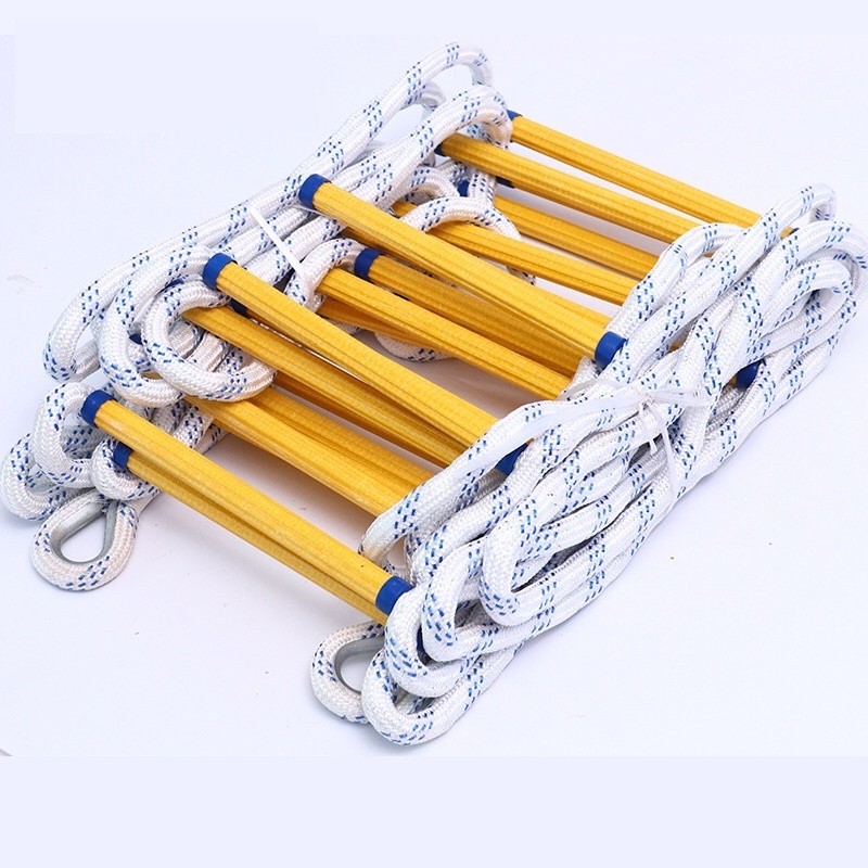 Thang Dây Thoát Hiểm PCCC Cứu Hộ Trong Trường Hợp Khẩn Cấp Dài 5-10m Tiện Lợi Cho Gia Đình