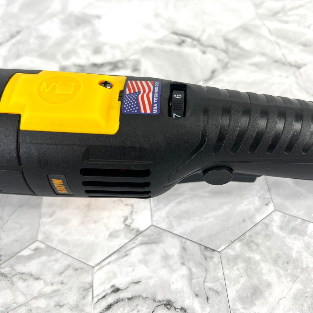 Máy mài góc HUKAN HK-AG5601H công suất 980W,  công tắc bụng, đĩa mài 100mm, tốc độ 12000v/p, Máy cắt cầm tay - Thinksafe