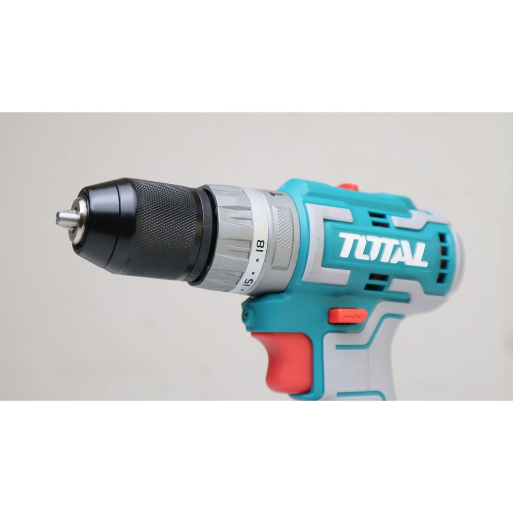 Máy Khoan 3 chức năng 50Nm Dùng Pin 20V TOTAL TIDLI20508 có búa Hàng Chính Hãng Bảo Hành 6 Tháng