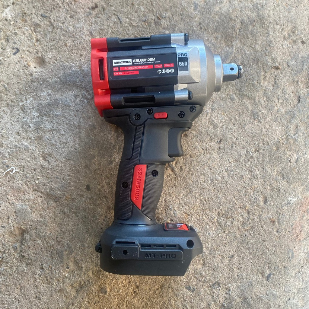 Máy siết bulong pin 21V Amaxtools ABL66012SM, lực siết 660Nm, động cơ không chổi than, đầu khẩu 1/2 inch - Thinksafe