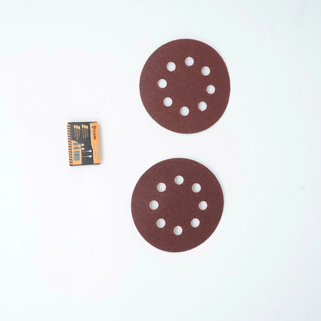 Máy chà nhám HUKAN G2-ROS5041M (Gen 2), Công suất 500W, Dây điện dài 3m, Đường kính đế 123mm, 5 Tốc độ - Thinksafe