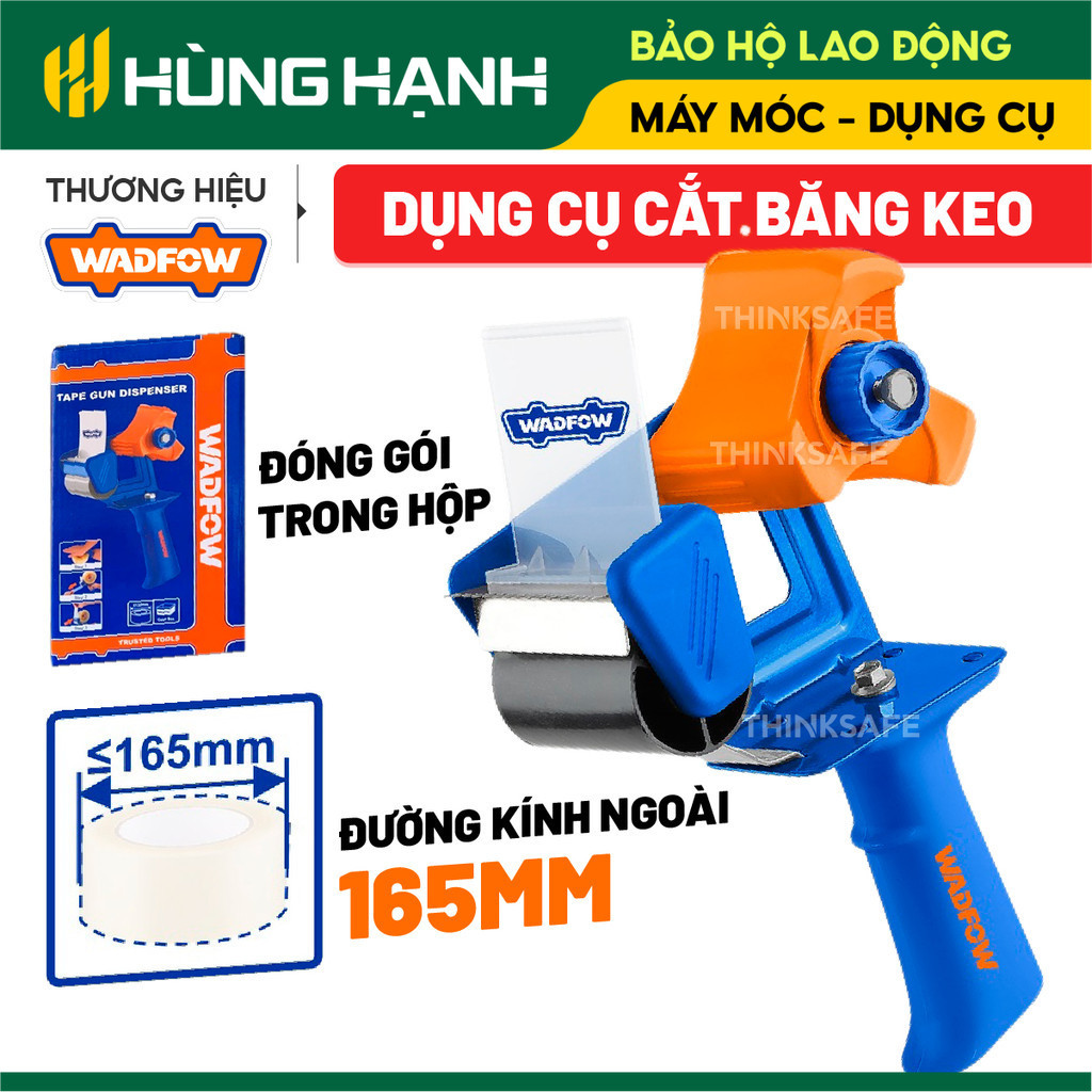 Dụng cụ cắt băng keo Wadfow WXQ1A01 dụng cụ đóng gói cắt tối đa 55mm dùng để gói hàng cho kho, văn phòng, gia đình
