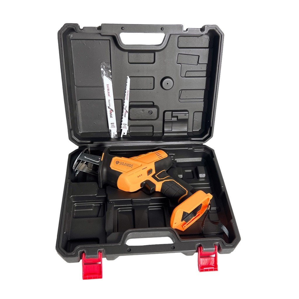 Máy cưa kiếm mini HUKAN HK-3055T, Tặng 2 lưỡi cưa, Đường kính lưỡi cắt 14.5mm, Cưa cắt cầm tay - Thinksafe