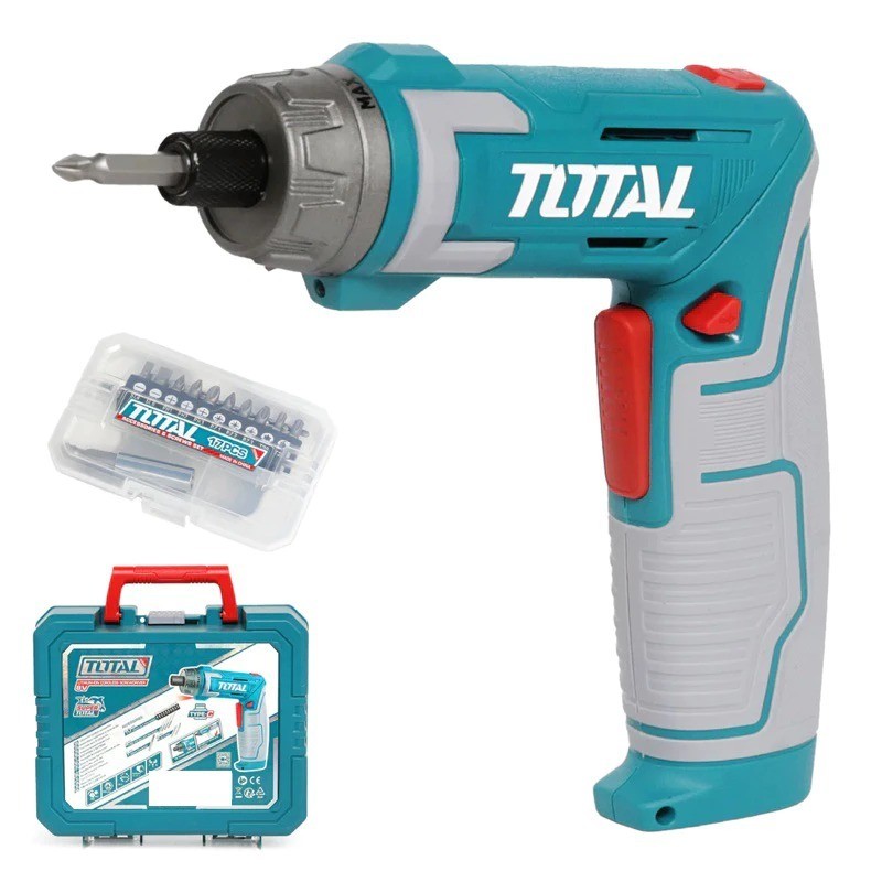 Máy siết vít gập dùng pin 8V TOTAL TSDLI08025 mô-men xoắn cực đại 6Nm