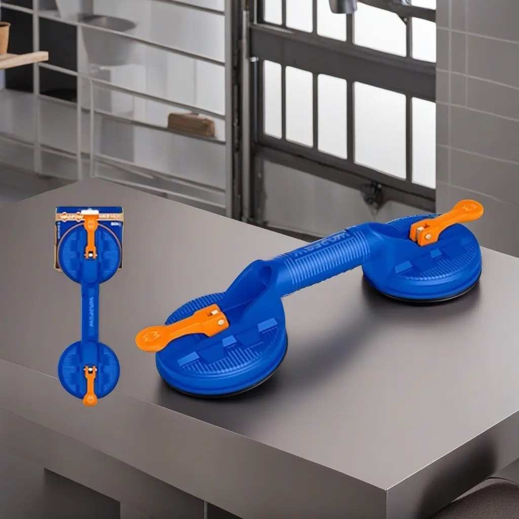 Giác hút kính cầm tay WADFOW 25 - 75kg Hít kính, hít gạch, hít đơn, hít đôi, hít 3 chấu đường kính 115mm