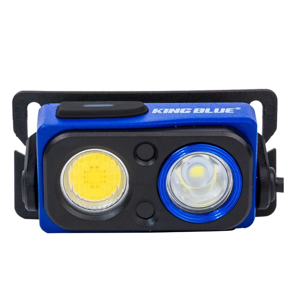 Đèn pin đội đầu KingBlue LED1000H có nút cảm biến 5 chế độ chiếu sáng, đèn pin siêu sáng bảo hành 12 tháng