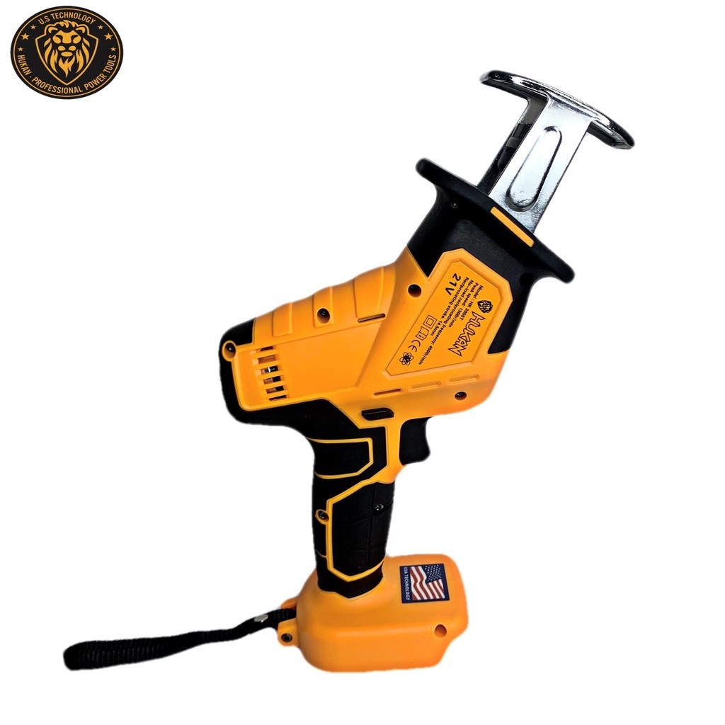Máy cưa kiếm mini HUKAN HK-3055T, Tặng 2 lưỡi cưa, Đường kính lưỡi cắt 14.5mm, Cưa cắt cầm tay - Thinksafe