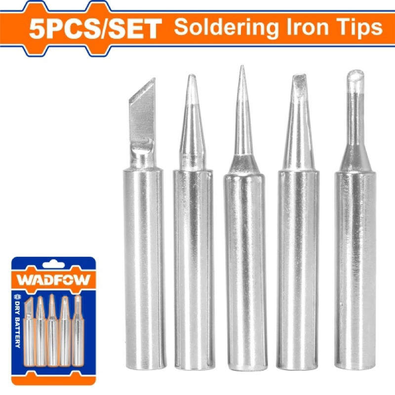 Bộ 5 đầu mỏ hàn WADFOW WEL8943 đường kính đường kính 4.3mm