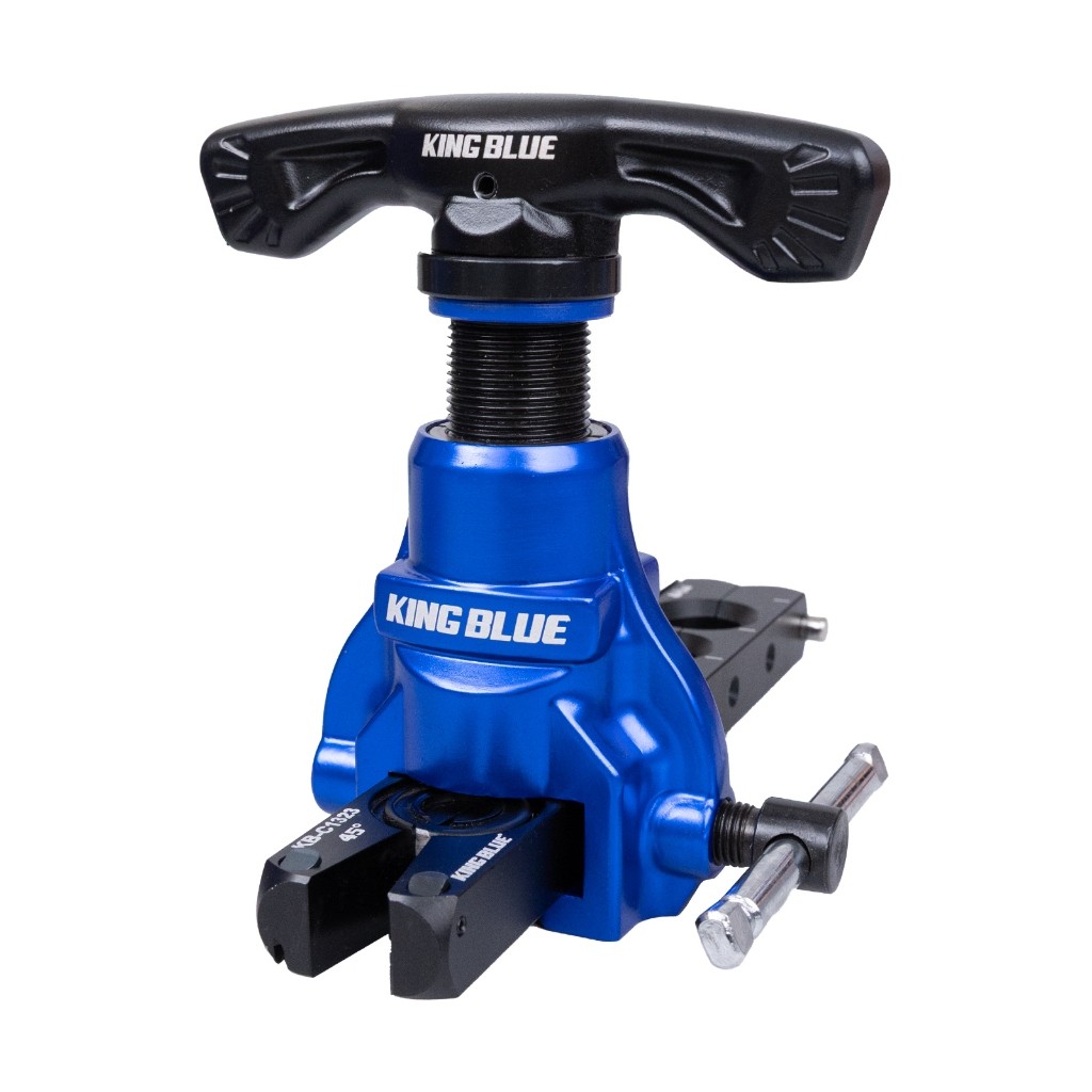 Bộ loe ống đồng KingBlue KB-C1323 Bộ lã ống hợp kim nhôm bằng tay có thanh trượt định vị, 6 kích thước ống 6-19mm