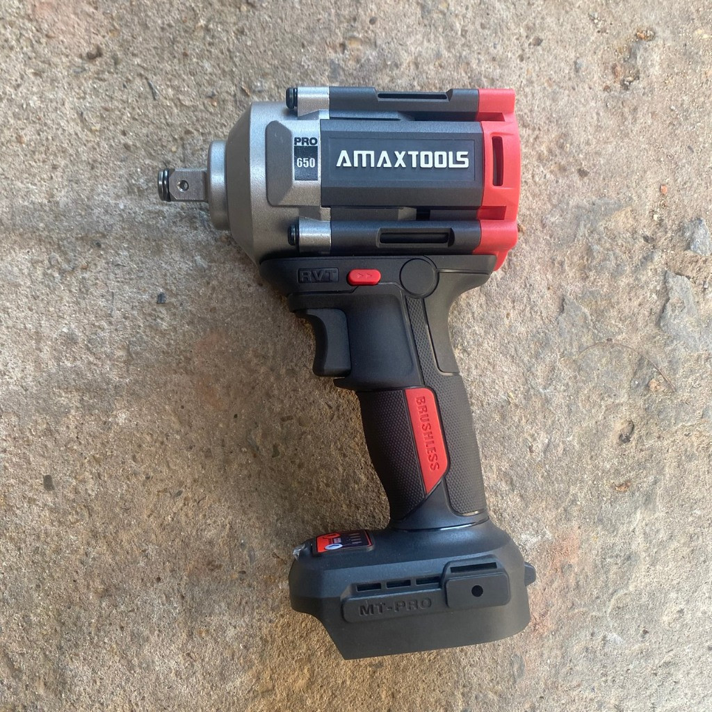Máy siết bulong pin 21V Amaxtools ABL66012SM, lực siết 660Nm, động cơ không chổi than, đầu khẩu 1/2 inch - Thinksafe