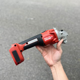 Máy mài góc dùng pin 21V Amaxtools AM100SM, đĩa mài 100mm, trục M10 Máy cắt kim loại động cơ không chổi than - Thinksafe