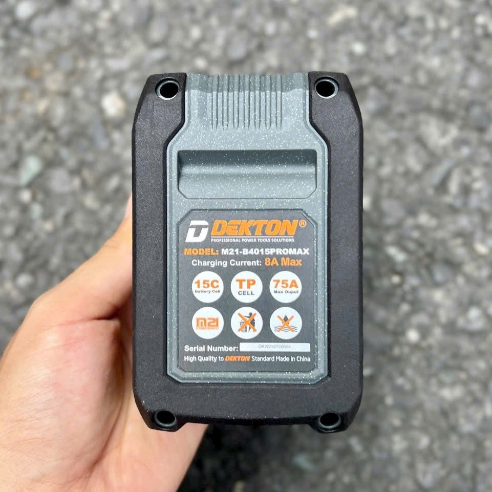 Pin 4A Dekton M21-B4015PROMAX, Dòng xả tối đa 75A, Bảng mạch công nghệ thế hệ mới, Chân Pin Phổ Thông - Thinksafe