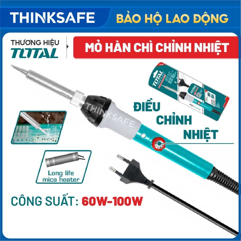Mỏ hàn chì Total công suất 60W-100W
