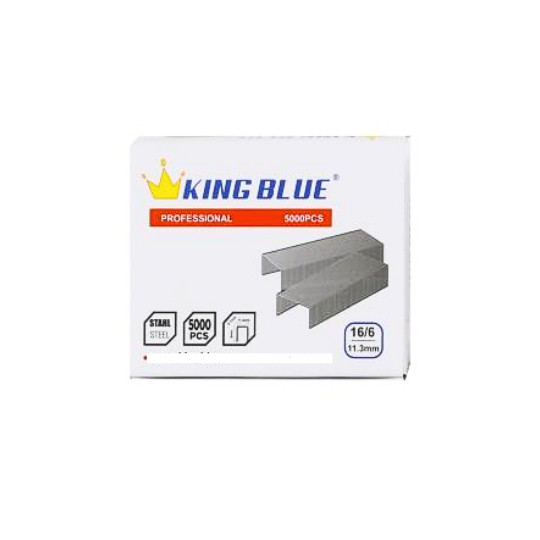 Đinh ghim U KingBlue KFG-16/6, KFG-13/6 đường kính chân ghim 0.7mm, rộng 6mm, dài 10.6 -11.3mm