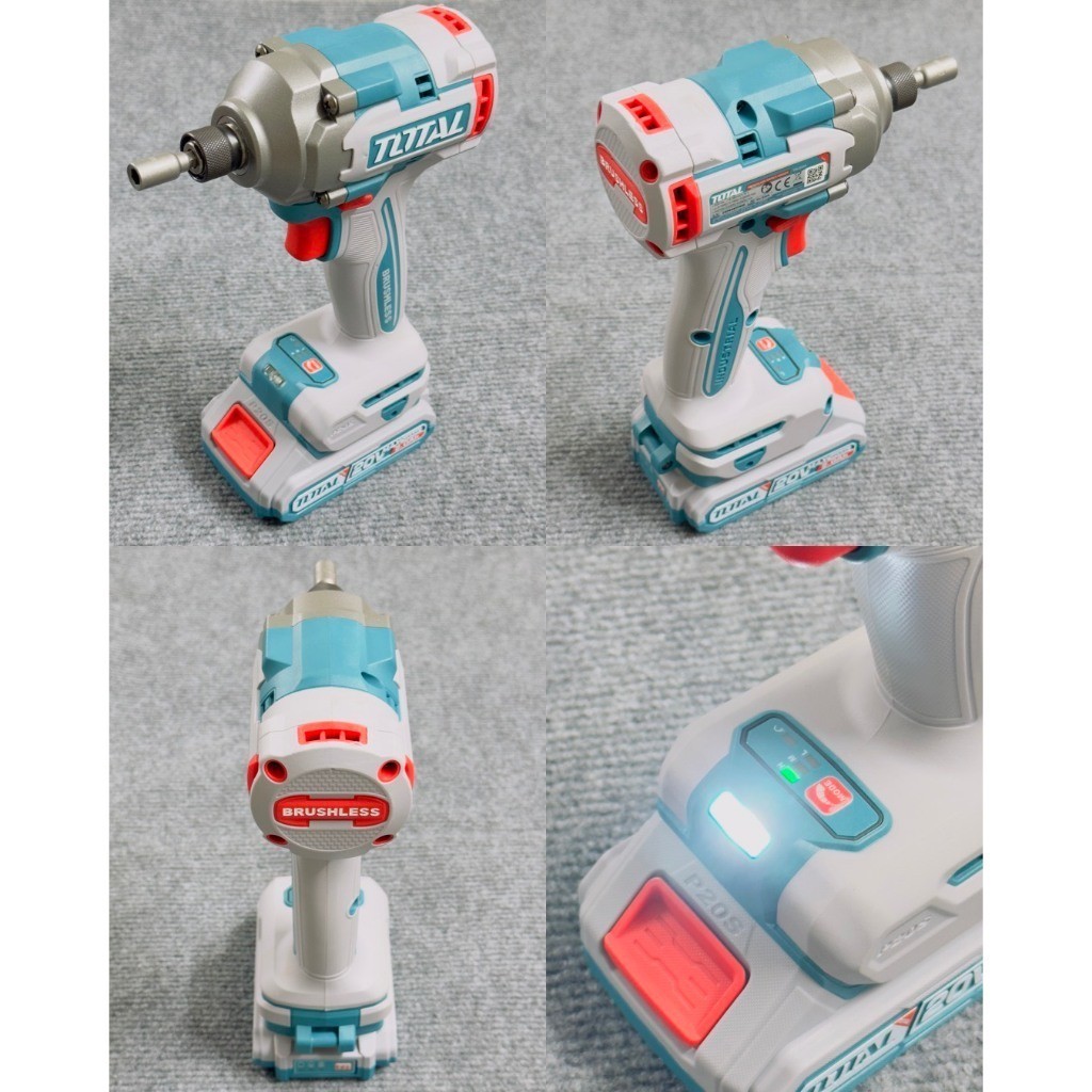 Máy siết vít dùng pin 20V Total TIRLI2023 lực siết 230nm