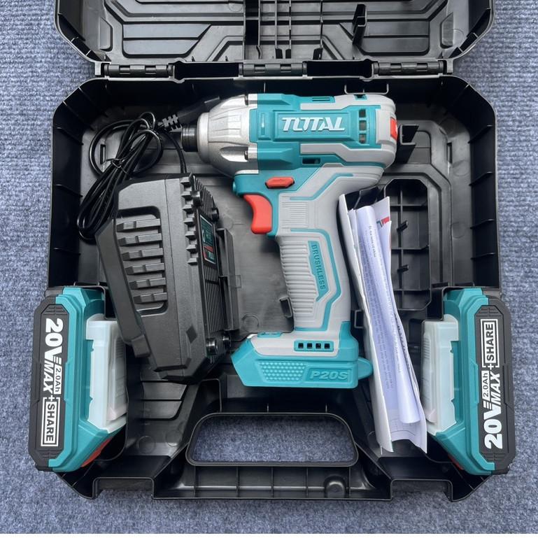 Máy siết vít dùng pin 20V Total TIRLI2023 lực siết 230nm