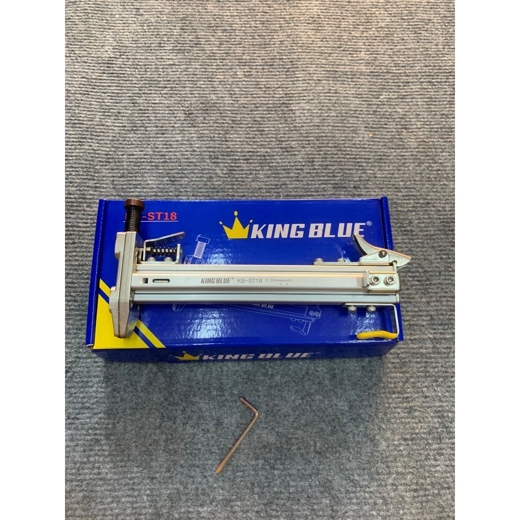 Dụng cụ đóng đinh bán tự động KingBlue KB-ST18 sung bắn đinh bê tông phù hợp ghim phi 2.2mm dài 15-18mm hợp kim nhôm dày
